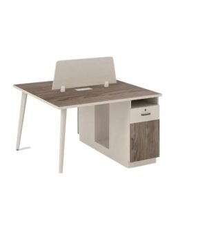 2-person office workstation