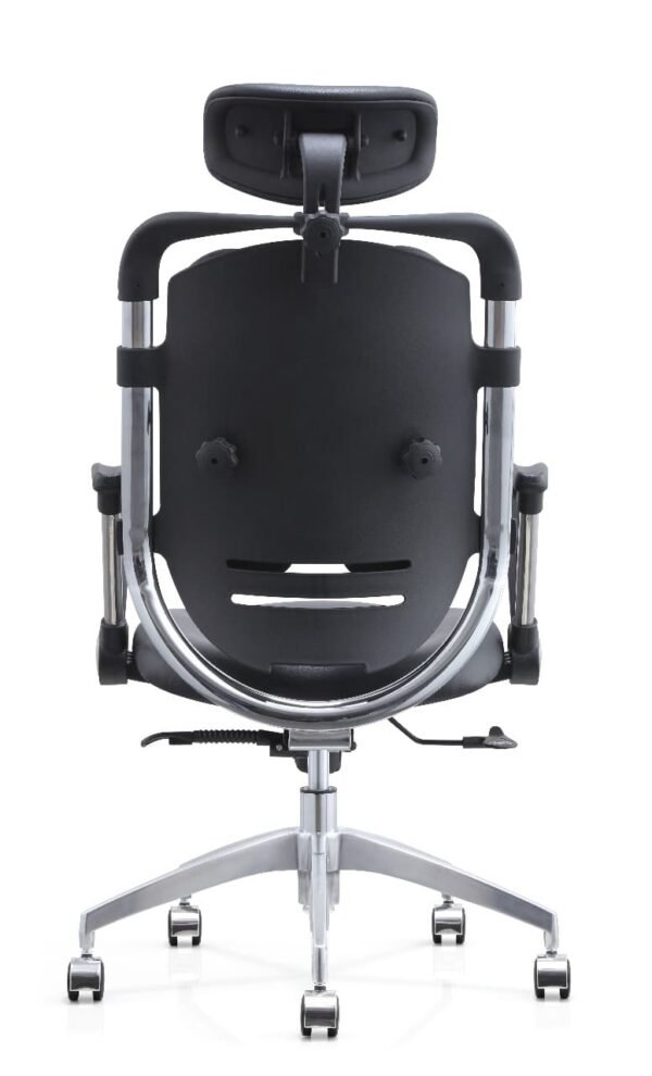 Double Back Leather Office Chair - Image 2