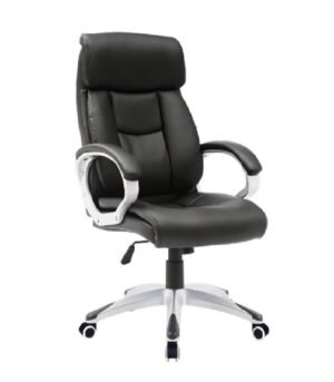 Executive faux leather chair