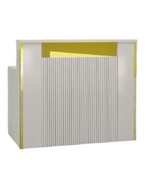 Luxury White Gold Desk