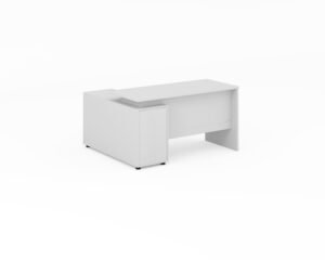 Modern L-Shaped Executive Desk