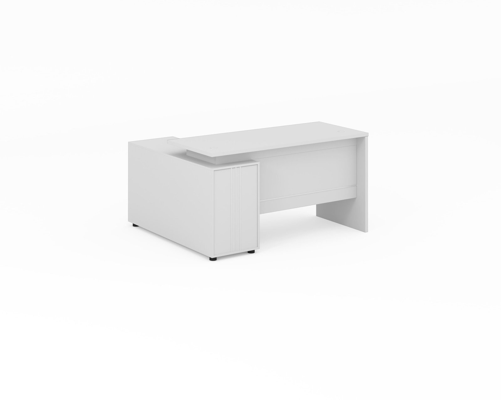 Modern L-Shaped Executive Desk Modern L-Shaped Executive Desk
