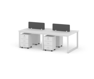 Modern Office Workstation 4 Person