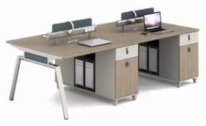 4 Person Office Workstation